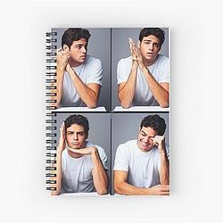 peter kavinsky to the boys i've loved before lara jean noah centineo Spiral Notebook
