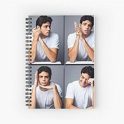Noah Centineo Spiral Notebook