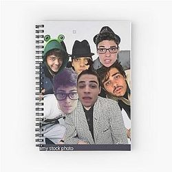 Noah Centineo Spiral Notebook