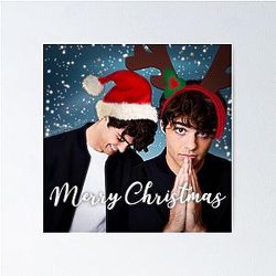 Noah Centineo Christmas Poster