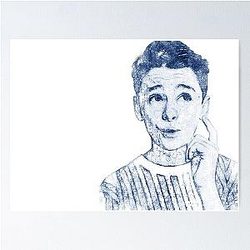 Noah Schnapp strnger things Poster