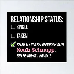 Noah Schnapp relationship poster