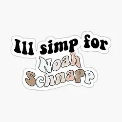I'll support Noah Schnapp Sticker