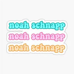 Noah Schnapp Pastel Sticker