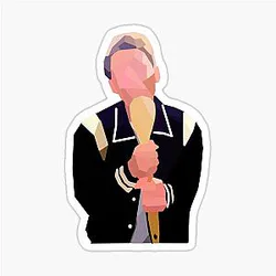 Noah Schnapp Lyin in bed on my own Sticker