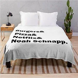 Noah Schnapp Chill Throw Blanket