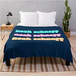 Noah Schnapp Pastel Throw Blanket