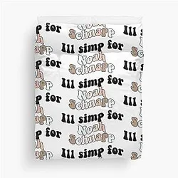 Ill Friend for Noah Schnapp Duvet Cover
