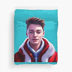 Noah Schnapp Duvet Cover