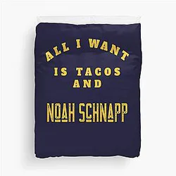 All I Want Noah Schnapp Duvet Cover