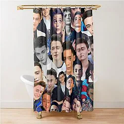 Noah Schnapp Shower Curtain