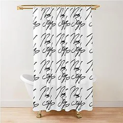 Noah Schnapp Autograph Shower Curtain