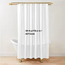 Who do you think are Noah Schnapp Shower Curtain