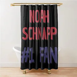 Noah Schnapp Fan Shower Curtain