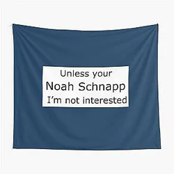Unless Your Noah Schnapp Im Not Interested Tapestry