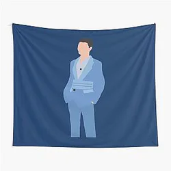 Noah Schnapp Drawing Tapestry
