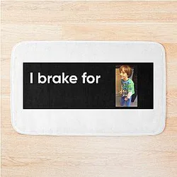 I brake for Noah Schnapp Bath Mat