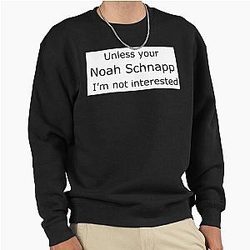 Unless you're Noah Schnapp, I'm not interested Pullover Sweatshirt
