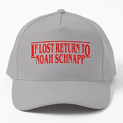 If Lost Return To Noah Schnapp Baseball Cap