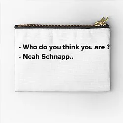 Who do you think are Noah Schnapp Zipper Pouch