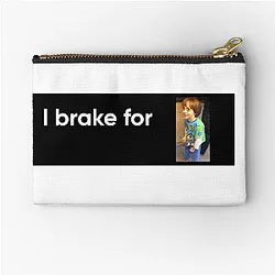 I Brake for Noah Schnapp Zipper Pouch