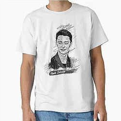 Noah Schnapp Abstract Sketch Art Classic T-Shirt