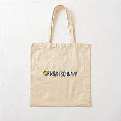 Love and Support Noah Schnapp Cotton Tote Bag