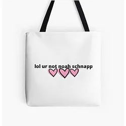 You're not Noah Schnapp All Over Print Tote Bag