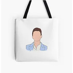 Noah Schnapp Drawing Tote Bag