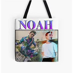 Noah Schnapp Retro Vintage T-Shirt Sticker Design Stranger Things All Print Tote Bag