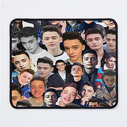 Noah Schnapp photo collage mouse pad