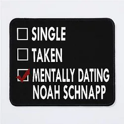 Dating Noah Schnapp Mousepad