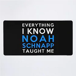 Noah Schnapp Everything Desk Mat