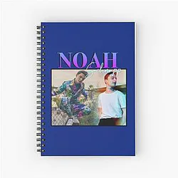 Noah Schnapp Retro Design Stranger Things Spiral Notebook