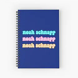 Noah Schnapp Pastel Notebook