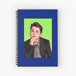 Noah Schnapp Spiral Notebook