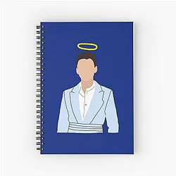 Noah Schnapp With Spiral Notebook