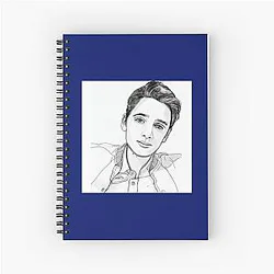 Noah Schnapp Spiral Notebook