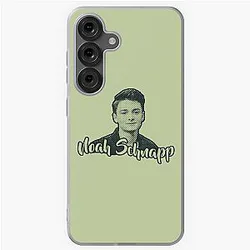 Noah Schnapp Dark Green Retro Style Samsung Galaxy Case