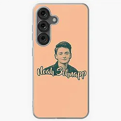 Noah Schnapp Brown Dark Green Retro Style Samsung Galaxy Soft Case