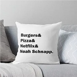 Noah Schnapp Chill Throw Pillow