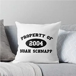 Property of Noah Schnapp Throw Pillow