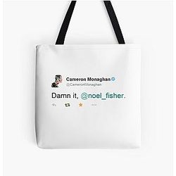 Noel Fisher - Cameron Mangan All Over Print Tote Bag