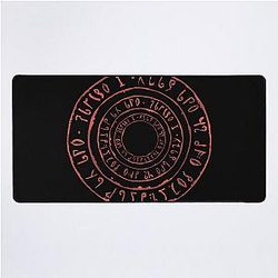 Noita Rune Circles Desk Mat