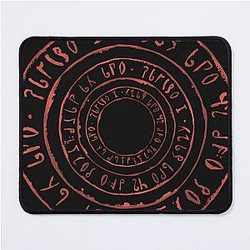 Noita Rune Circles Mousepad