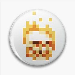 Noita Fire Spirit Pin
