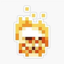 Noita Fire Spirit Sticker