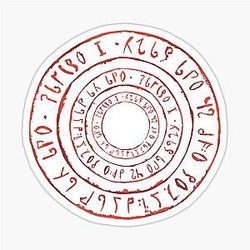 Noita Rune Circles Sticker