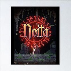 Noita Indie Game Poster