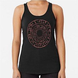 Noita Rune Circle Racerback Tank Top